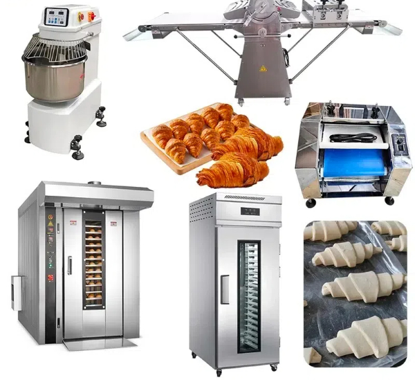 croissant bakery equipment 羊角面包烘焙设备