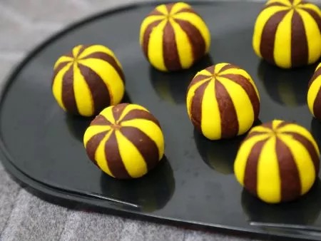 striped cookie making machine1 条纹饼干制作机1
