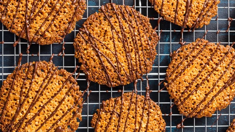 lace cookie machine 花边饼干机