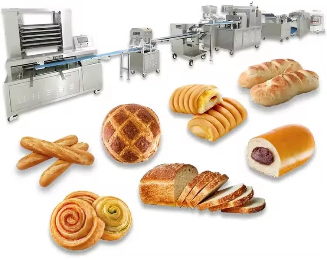 bakery industrial machine 烘焙工业机器