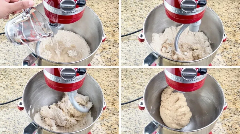 how to use kitchenaid mixer for dough 如何使用厨房辅助搅拌机搅拌面团